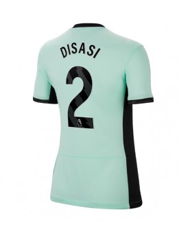 Ženski Nogometna dresi replika Chelsea Axel Disasi #2 Tretji 2023-24 Kratek rokav